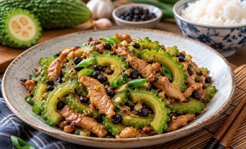 Bitter Melon Stir Fry With Pork