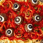 halloween Special Eyeball pasta