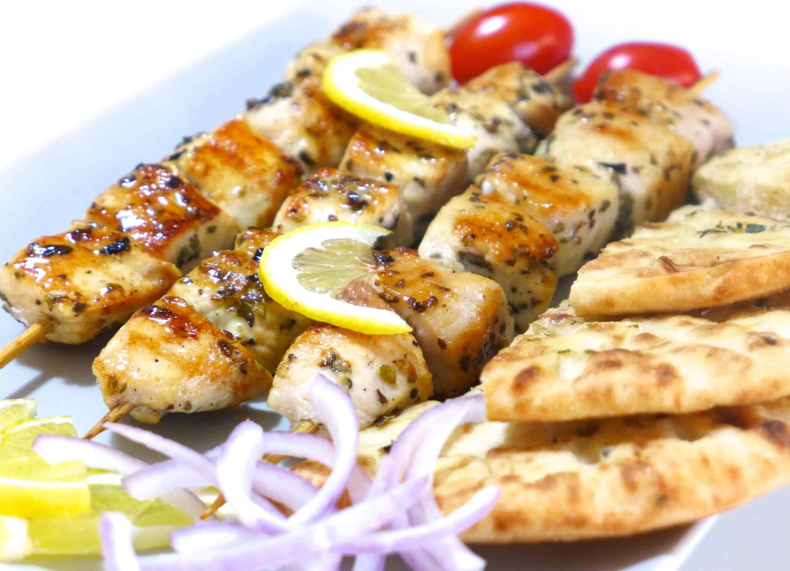Souvlaki (Greek Chicken Kebabs) Recipe