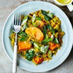 Spinach, sweet potato & lentil dhal