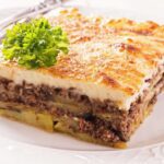 Moussaka (Greek Beef and Eggplant Lasagna)