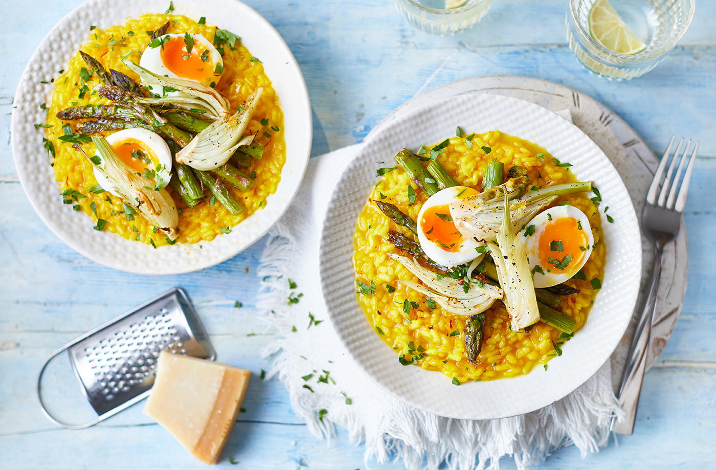 Saffron risotto
