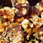 Cauliflower Steaks with Hazelnuts and Browned Butter