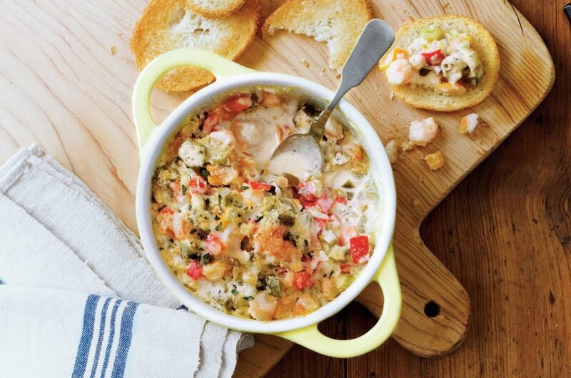Hot gumbo dip Recipe