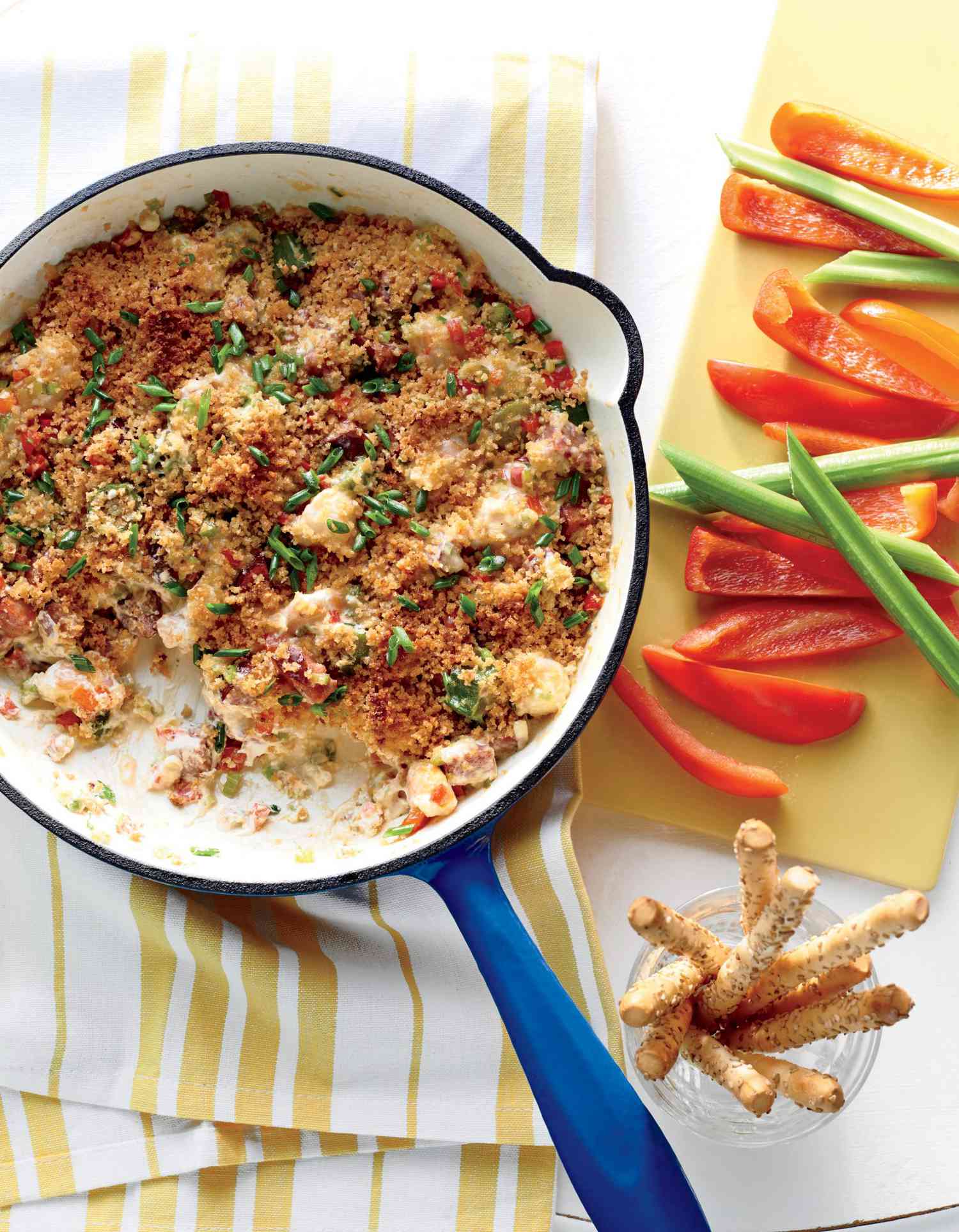 Hot gumbo dip Recipe