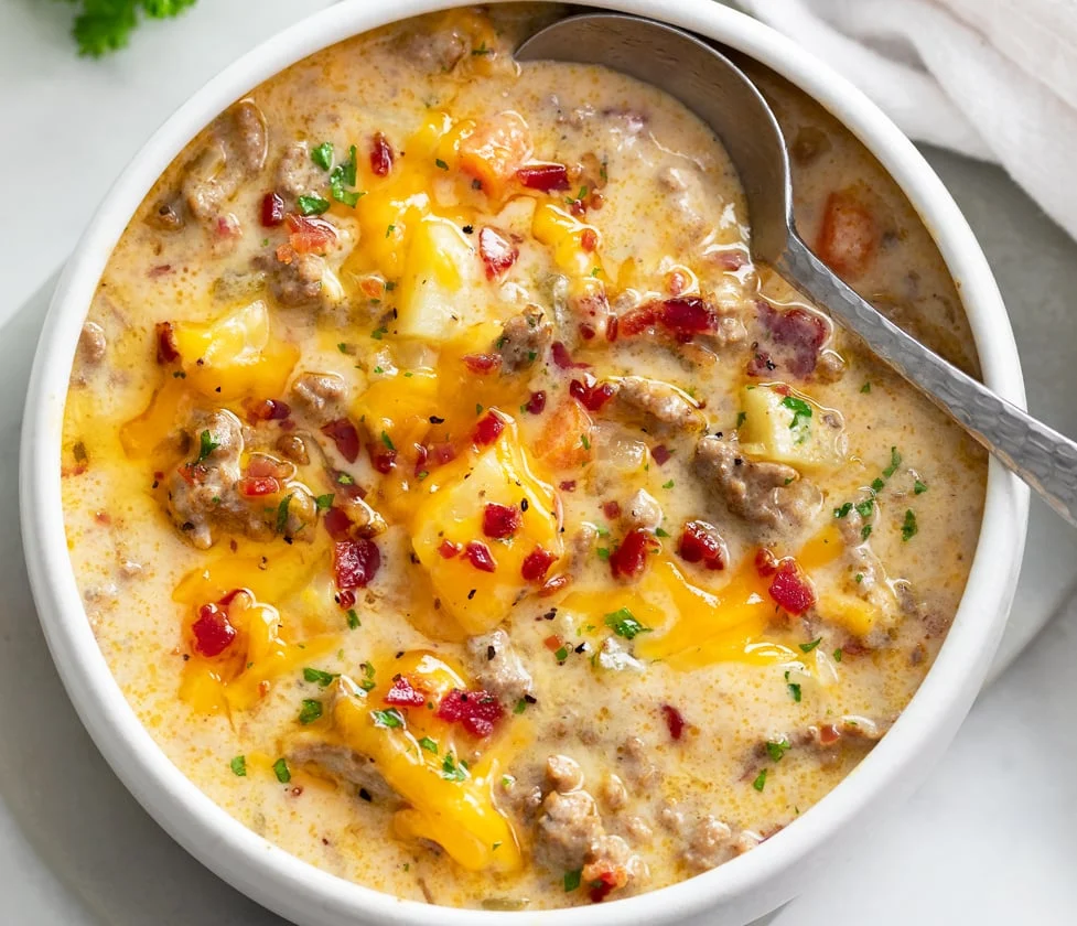 Cheeseburger-Soup-