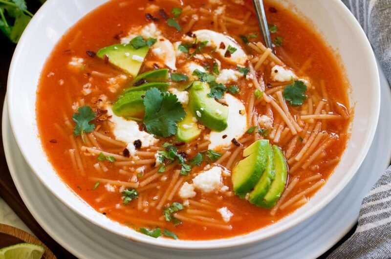 Sopa de Fideo: The Best Fall Soup Recipes Ever