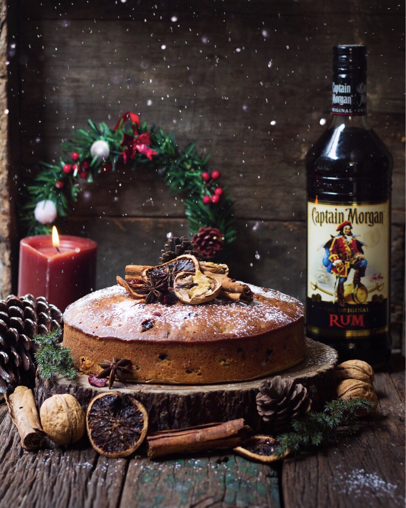 Christmas Rum Cake: A B00ZY Dessert