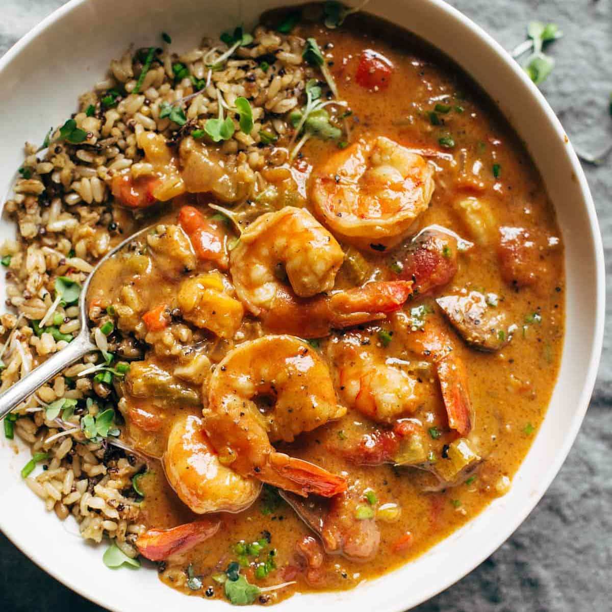Spicy Shrimp Gumbo