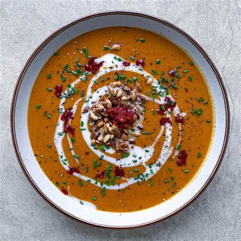 Harissa Butternut Squash Soup