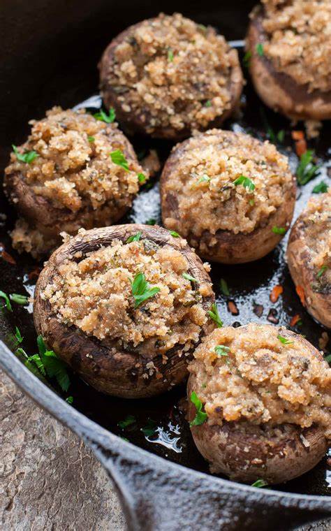 Mouth-Watering Stuffed Mushrooms