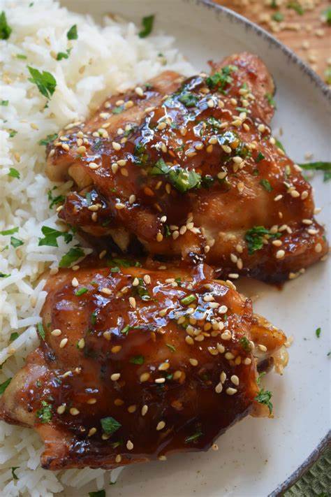 Oven Baked Chicken Teriyaki