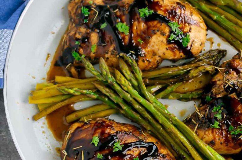One Pan Balsamic Chicken