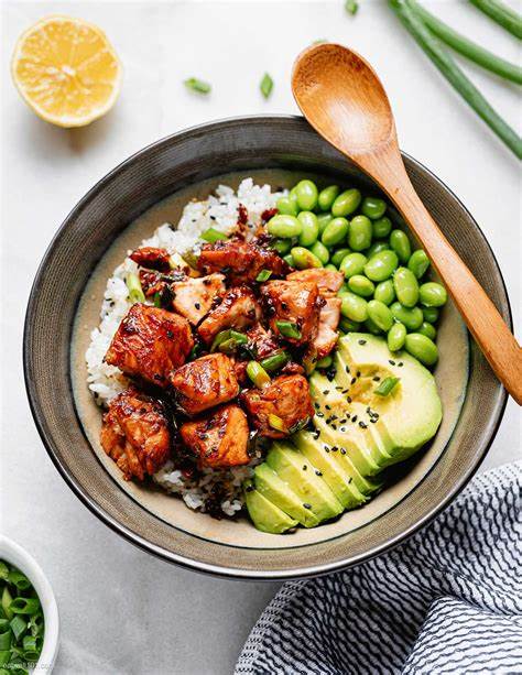 Teriyaki Salmon Bowl