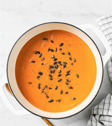 Harissa Butternut Squash Soup