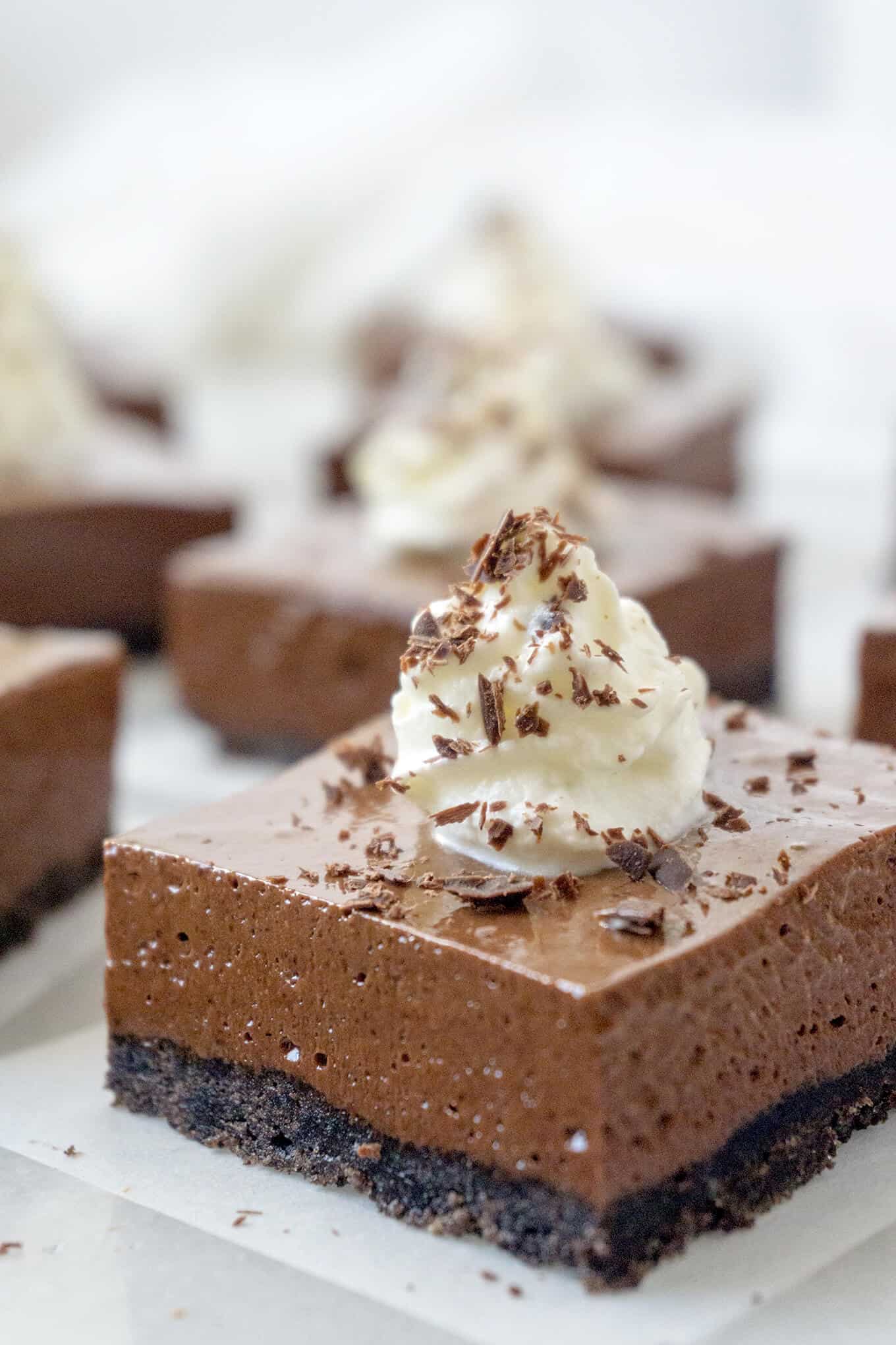 French Silk Pie Bars