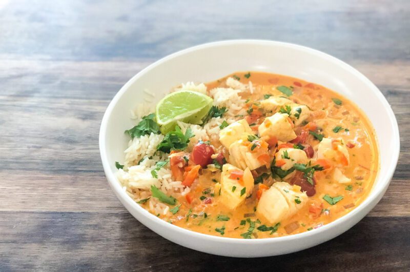 Coconut Lime Fish Soup