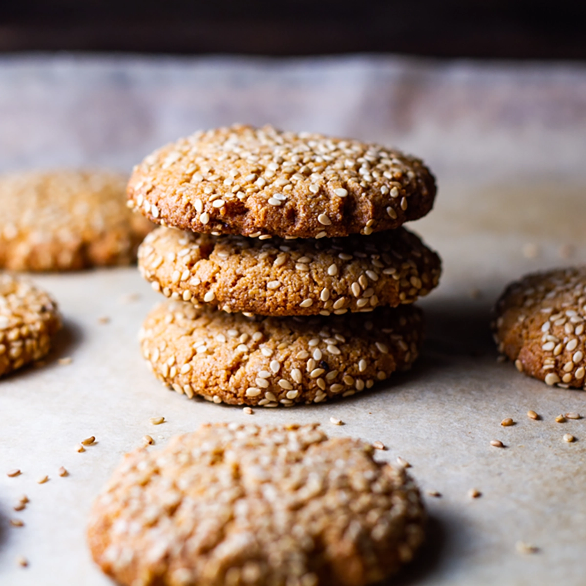 Tahini Butter Cookies