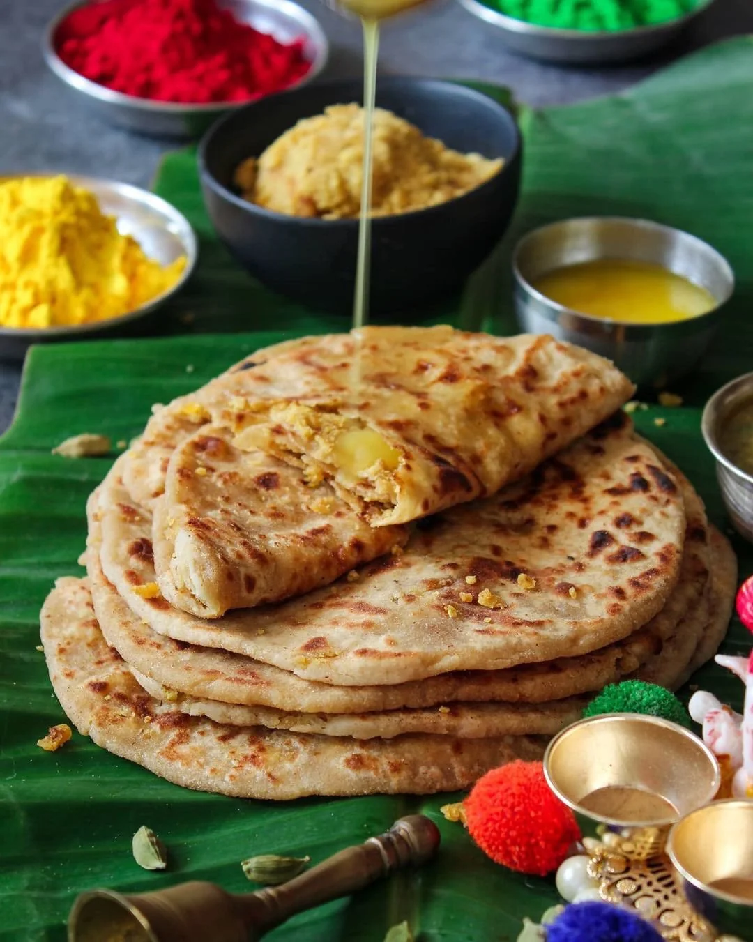 Holi Traditional Puranpoli