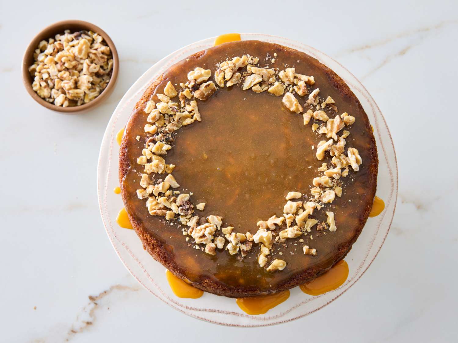 Glazed Carrot Snack Cake
