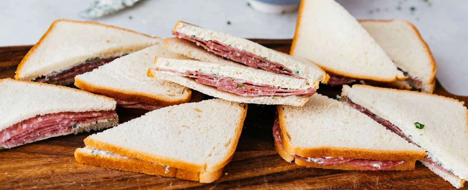 Simple Salami Sandwich