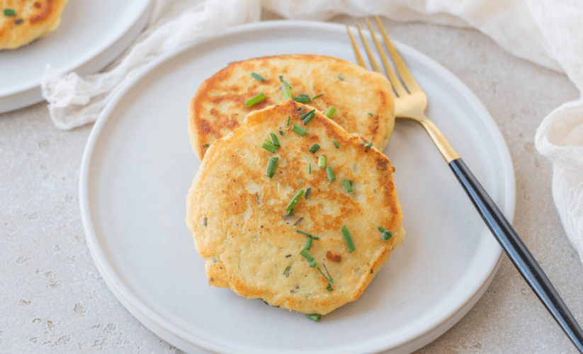 irish potato cake on plate