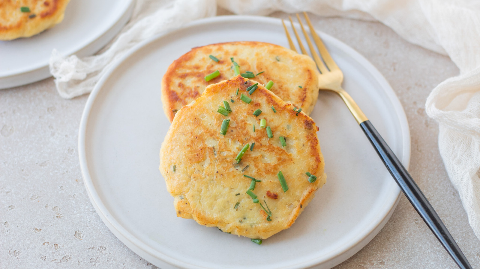 irish potato cake on plate