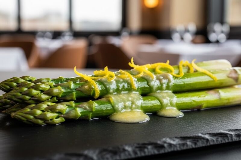 Roasted Asparagus with Lemon, Butter, and Parmesan (VIDEO)