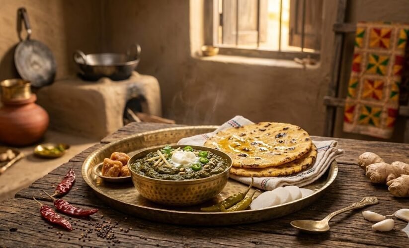 Authentic Sarson Ka Saag Recipe for Baisakhi Celebration
