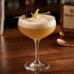amaretto sour cocktail glass,