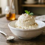 high protein cottage cheese ice cream scoop