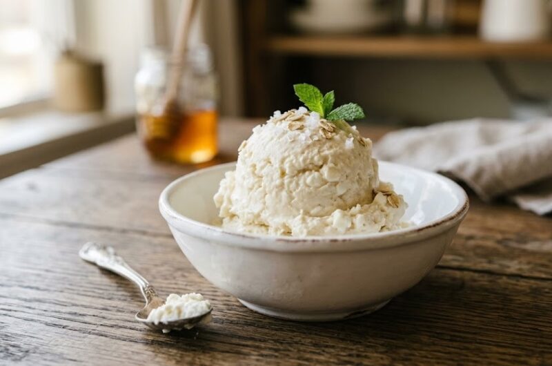 High Protein Ice Cream (Cottage Cheese Ice Cream)