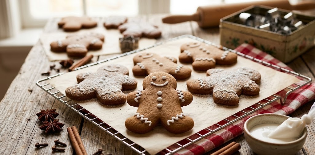 gingerbread cookies decorated