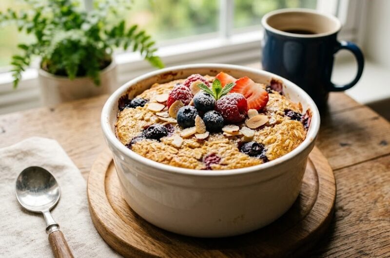Baked Oats (TikTok Recipe)