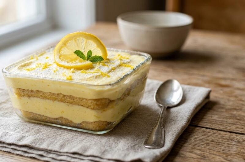 Lemon Tiramisu