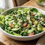 green goddess salad bowl,