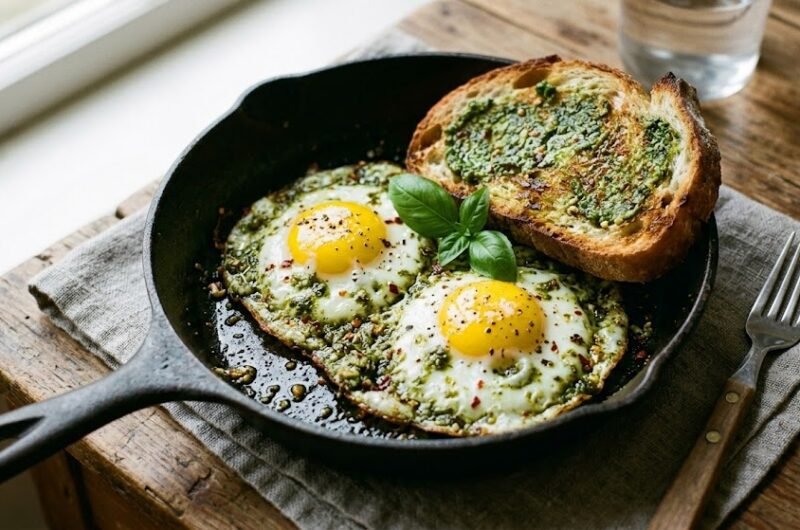 Pesto Eggs Recipe