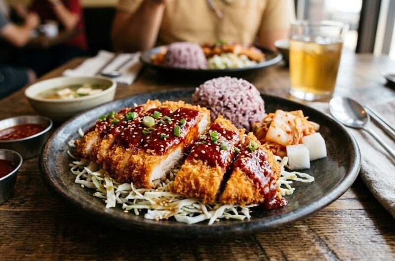 Spicy Korean Chicken Katsu