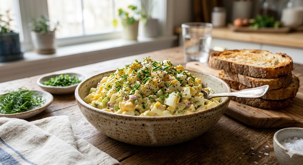 best egg salad bowl