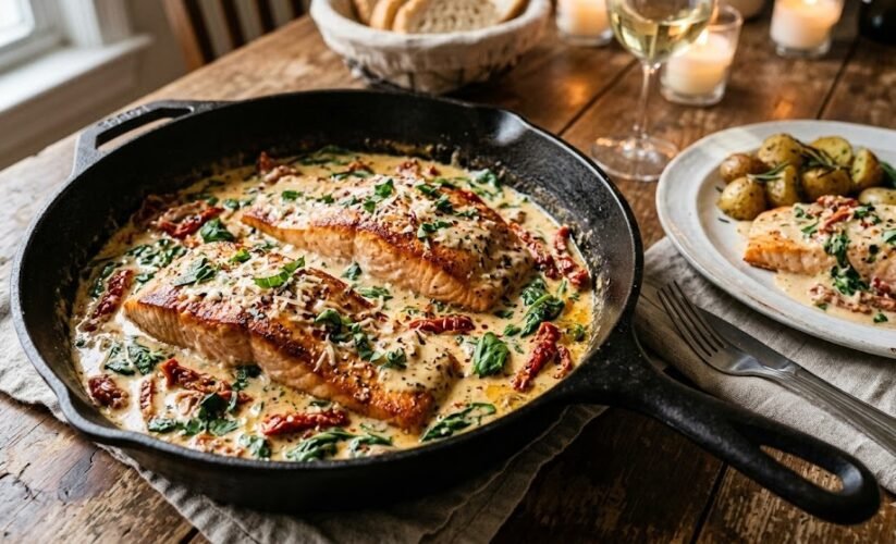 marry me salmon creamy sauce