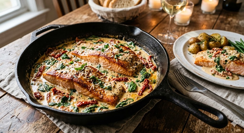 marry me salmon creamy sauce