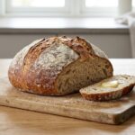 easy sourdough bread loaf