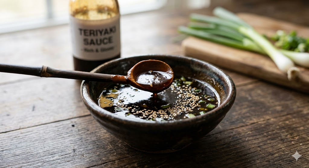 homemade teriyaki sauce bowl