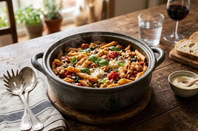 Easy One-Pot Pasta | Cozy & Healthy 20 Minute Dinner!