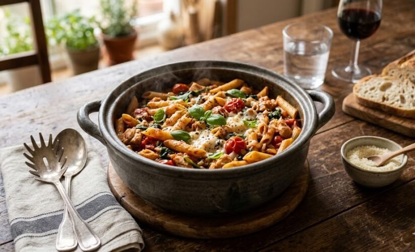 Easy One-Pot Pasta | Cozy & Healthy 20 Minute Dinner!