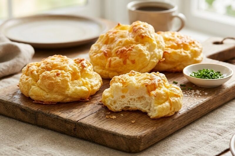 Cheese & Egg Cloud Keto Bread