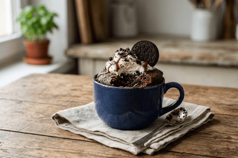Oreo Mug Cake Recipe