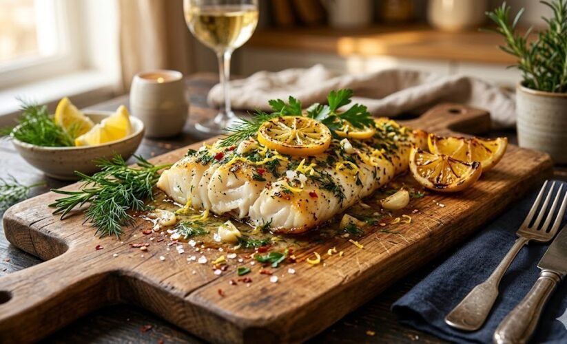 Easy Baked Lemon Garlic Fish for Good Friday