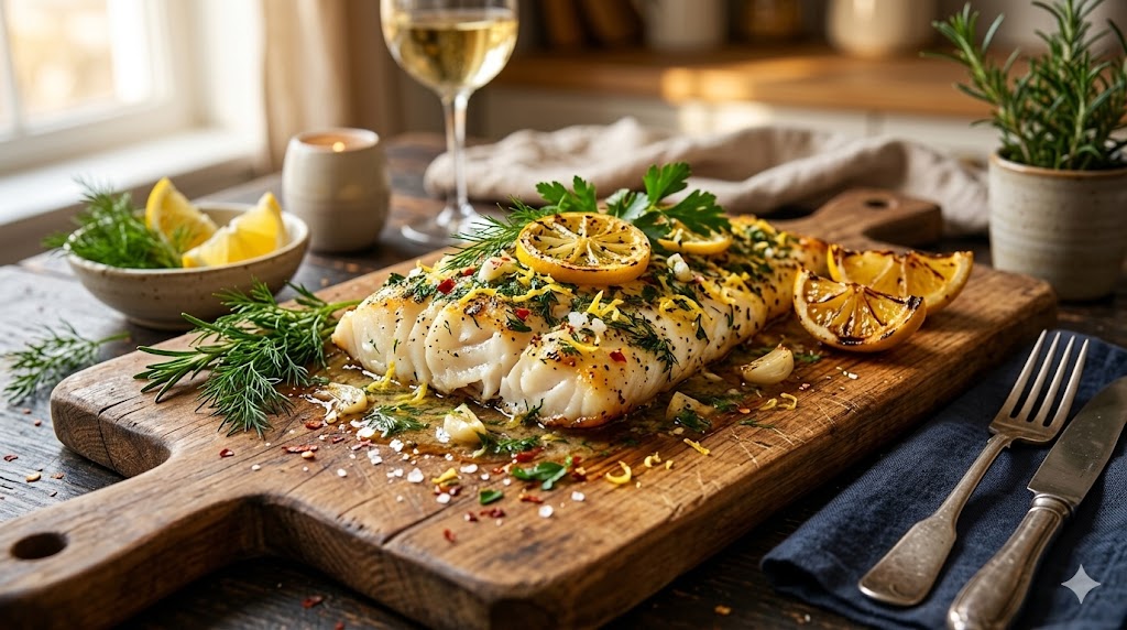 Easy Baked Lemon Garlic Fish for Good Friday