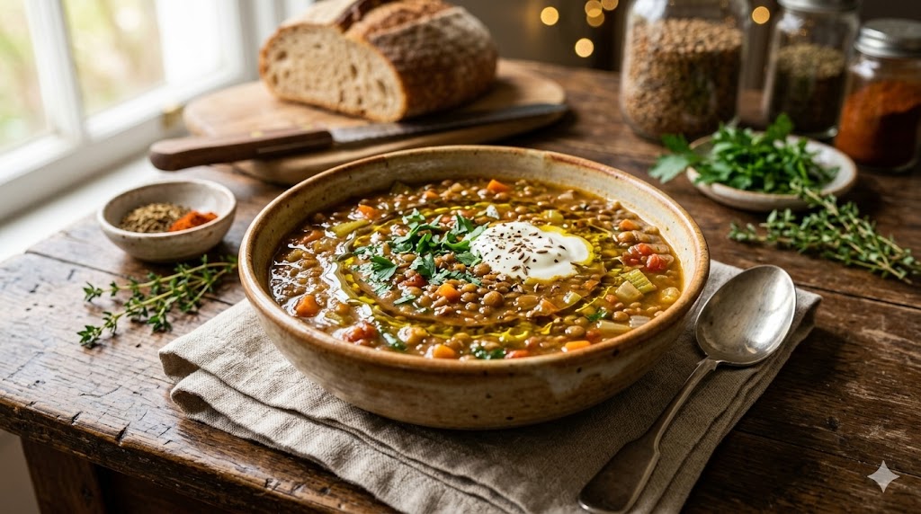 Vegetable Lentil Soup Recipe